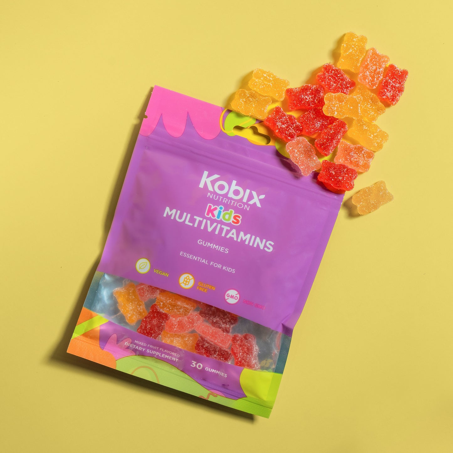 Kids Multivitamins Gummies Pouch