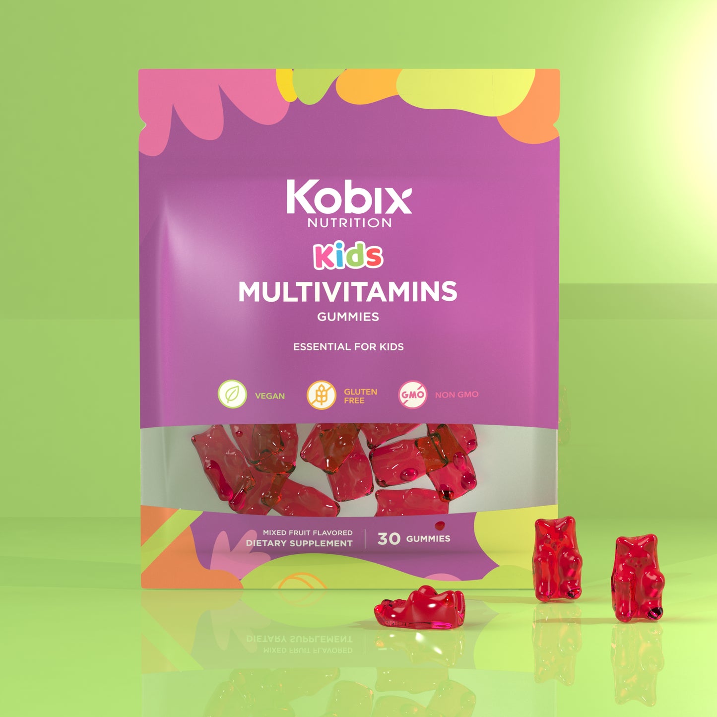 Kids Multivitamins Gummies Pouch