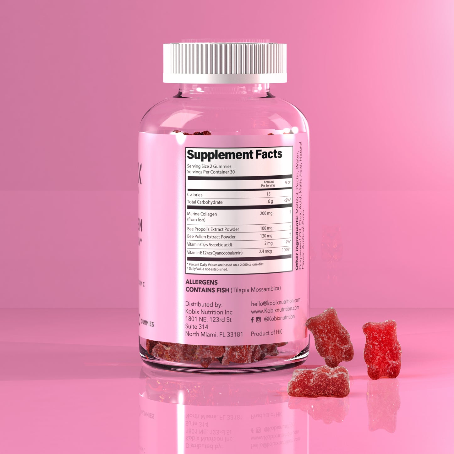 Collagen Gummies Bottle