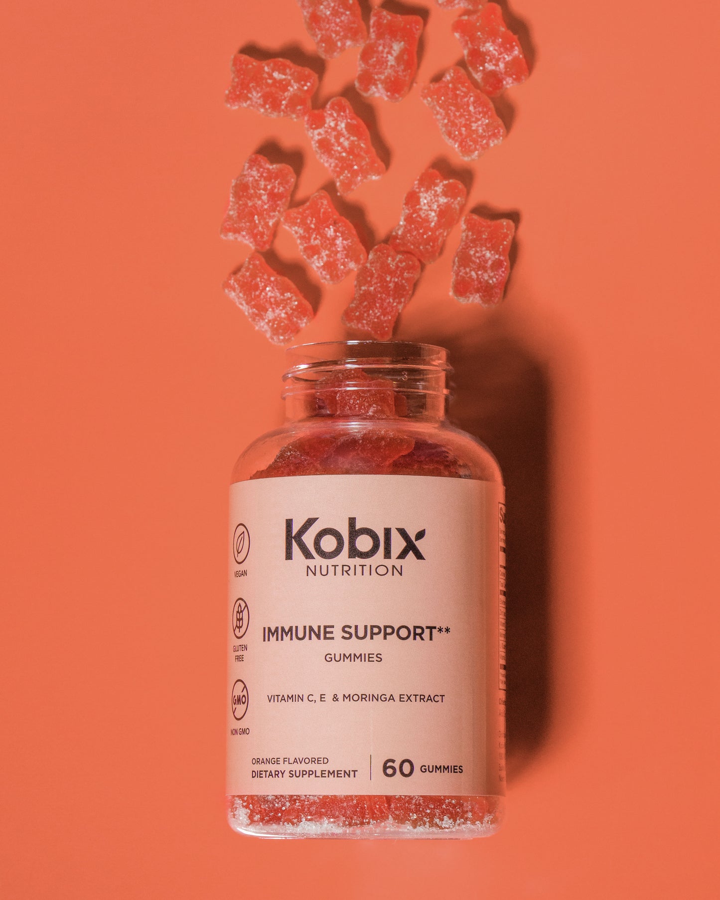 Immune Support Gummies Bottle