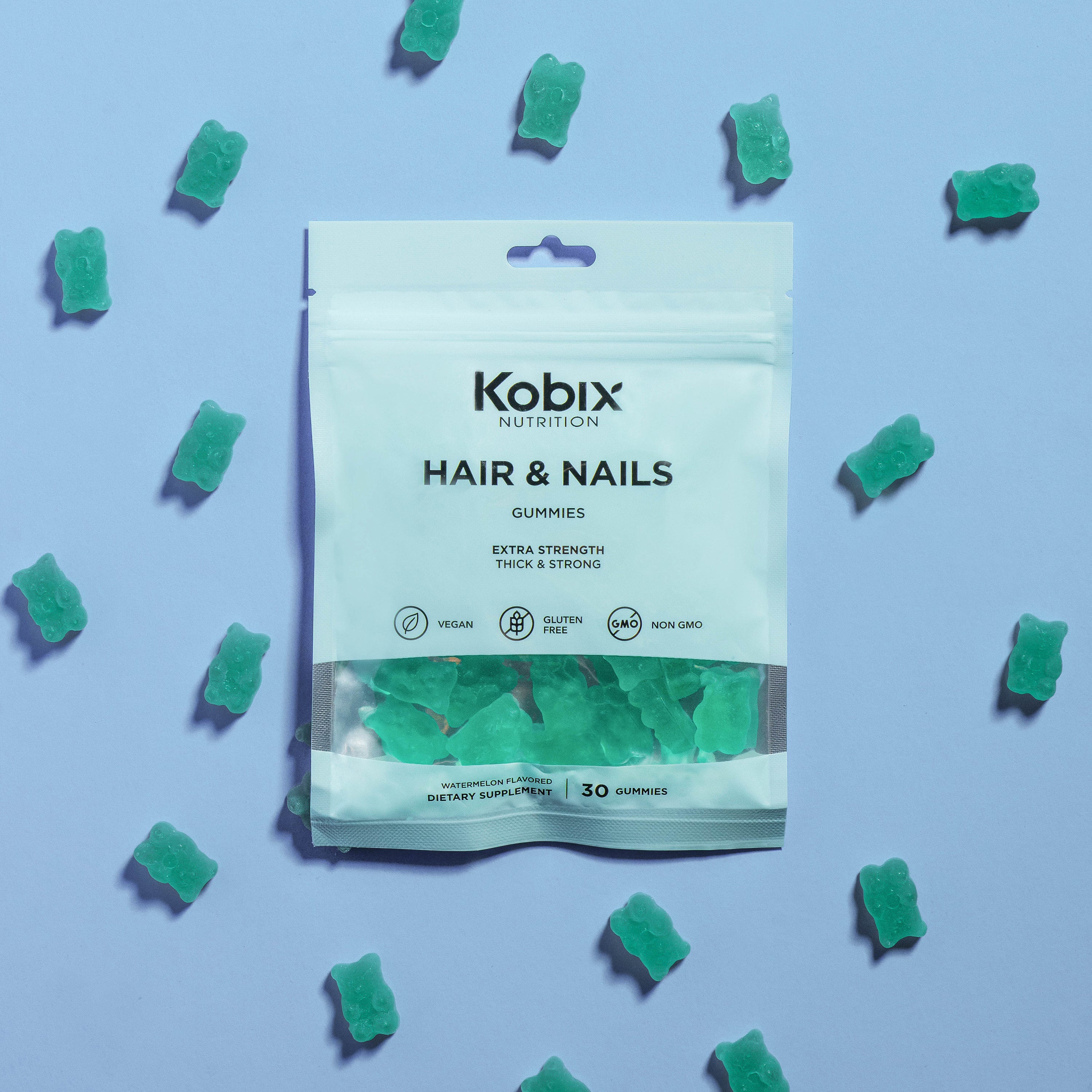 Hair & Nails Gummies Pouch