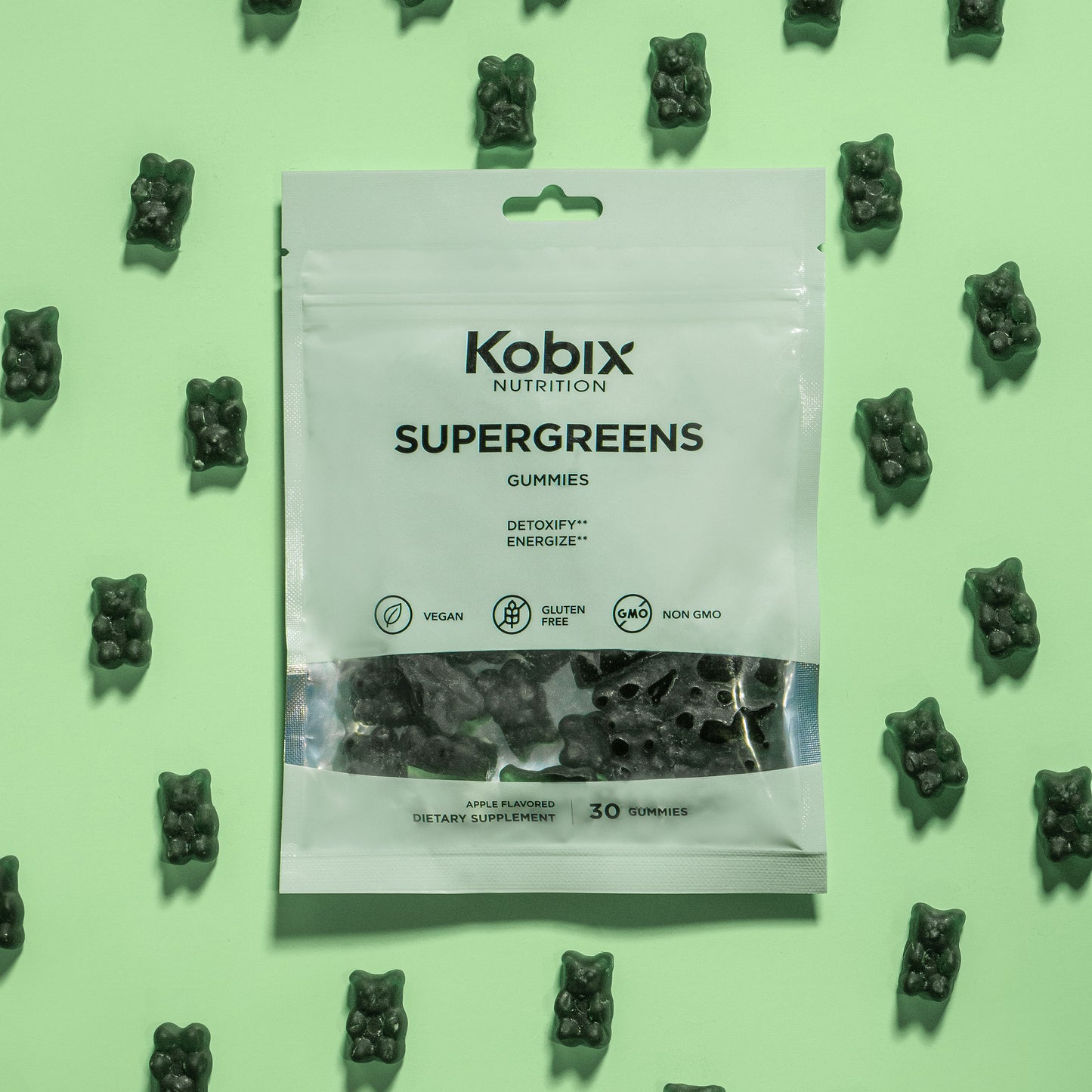 Supergreens Gummies Pouch